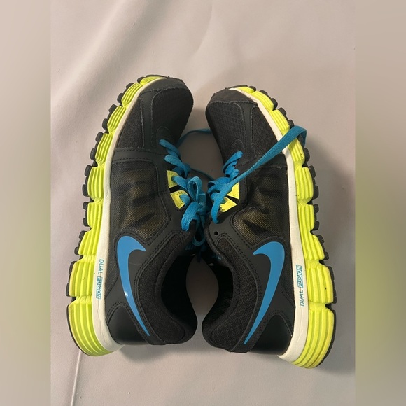 Nike Womens Dual Fusion ST2 454240-018 Black Blue Running Sneakers Size 8 - Picture 8 of 8